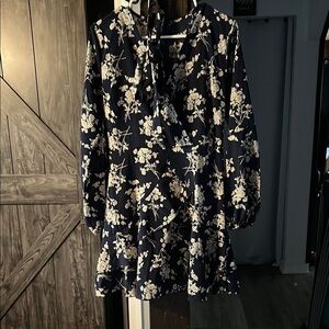 Floral Long Sleeve Dress